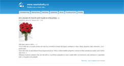Desktop Screenshot of nasekabelky.cz