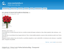Tablet Screenshot of nasekabelky.cz